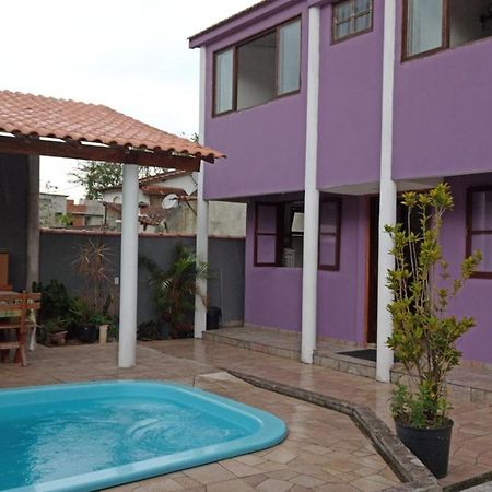 Casa Roxa Com Piscina Em Condominio Araquari Exteriér fotografie