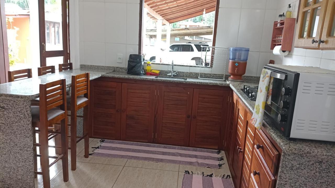 Casa Roxa Com Piscina Em Condominio Araquari Exteriér fotografie