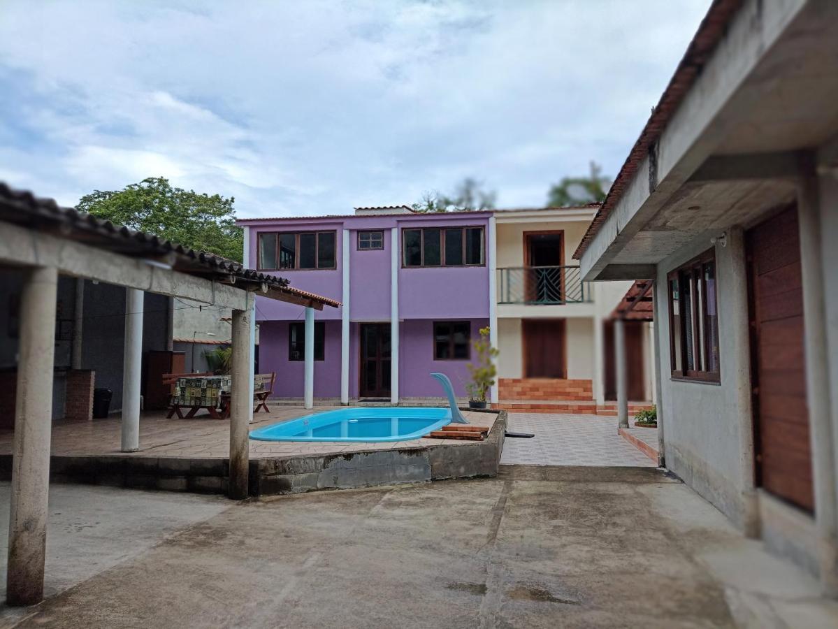 Casa Roxa Com Piscina Em Condominio Araquari Exteriér fotografie